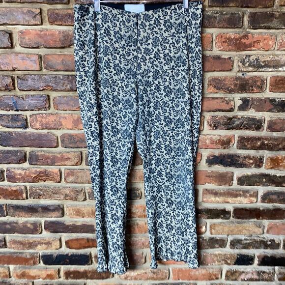 Equestrian Designs Vintage Lace Print Jacket & Pants Set Women's Size Medium - Picture 9 of 13